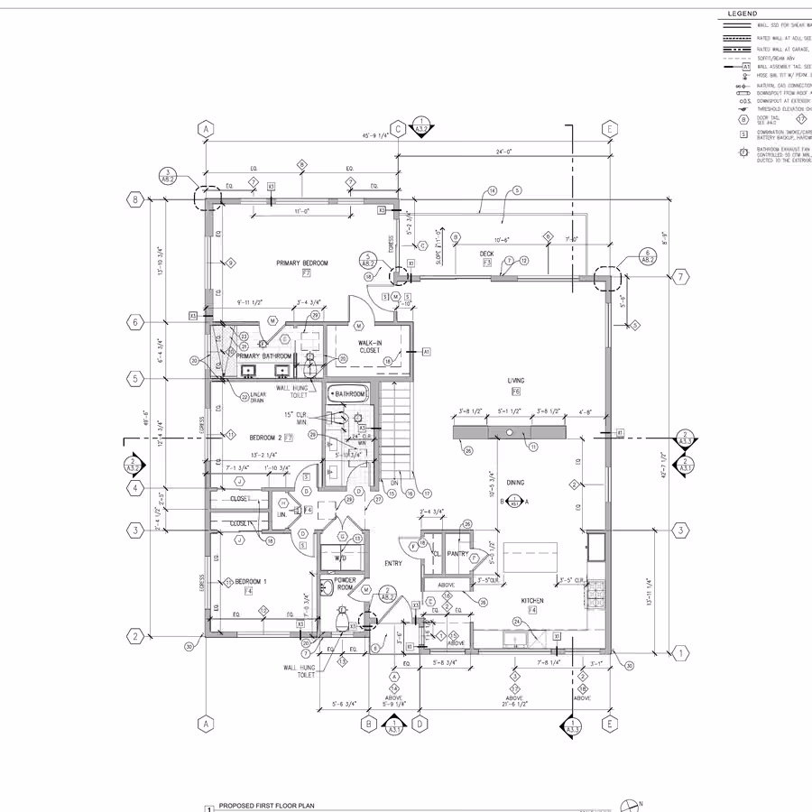 Construction drawings under review